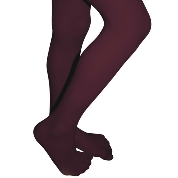 baby burgundy tights